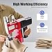 Portable Electric Sewing Machine, Leather Canvas Sewing Machine Industrial Bag Stitching Closer 110V Stitching Tool for Chemical Industry Clothing Chemical Home Textile