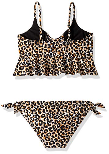 Billabong Girls' Wild Sun Ruffle Tank Two Piece Swim Set2