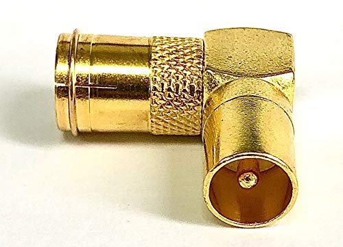 CAVO ANTENNA TV 0.5 M, Con Connettore Ad Angolo Retto - Foto 3