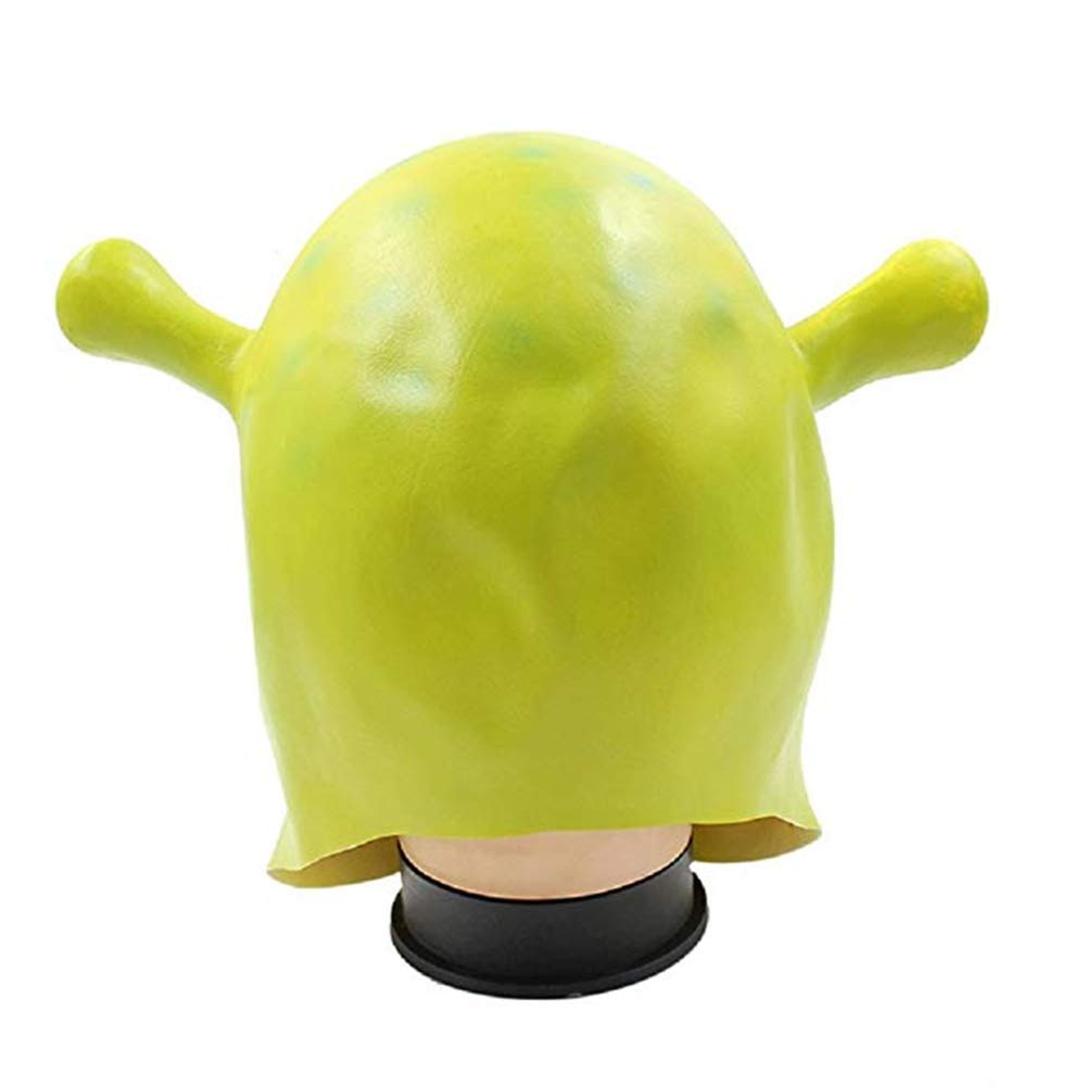 Shrek Mask Latex Masks Full Head Green Adult Shrek Mask Latex Halloween Cosplay Full Head