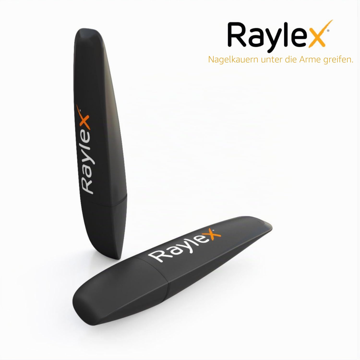 Raylex Nagel Stift gegen finger knibbeln - nägelkauen stoppen für Kinder ab 3 & Erwachsene - Bitterer und regenerierender stift anti Fingernägel kauen - Kleines Anti Nägelkauen Mittel