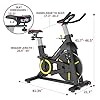 MBH-Fitness-Magnetic-Exercise-Bike-Stationary-Indoor-Cycling-Bike-for-Home-Gym-Use-Fitness-App-330Lbs-Weight-Capacity-Tablet-Holder-Bottle-Holder-Quiet-Cardio-Workout-Equipment MBH Fitness Magnetic Exercise Bike Stationary, Indoor Cycling Bike for Home Gym Use, Fitness App, 330Lbs Weight Capacity, Tablet Holder, Bottle Holder, Smooth Quiet Cardio Workout Equipment (Black)