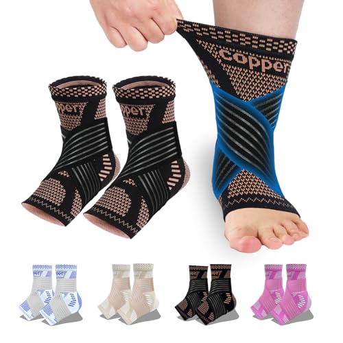 LISEPWU Copper Ankle Brace
