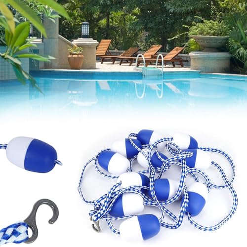 Corde de séparation de sécurité durable pour piscine publique ou plage de camping