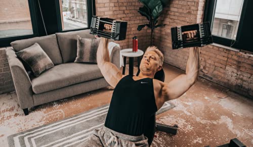 Powerblock Elite Usa 90 Pound Adjustable Dumbbells, Sold In Pairs, 10-90 Lb. Dumbbells, Durable Build, Innovative At Home Workout Equipment, Includes Stage 1, 2 & 3 Expansions #TOP2