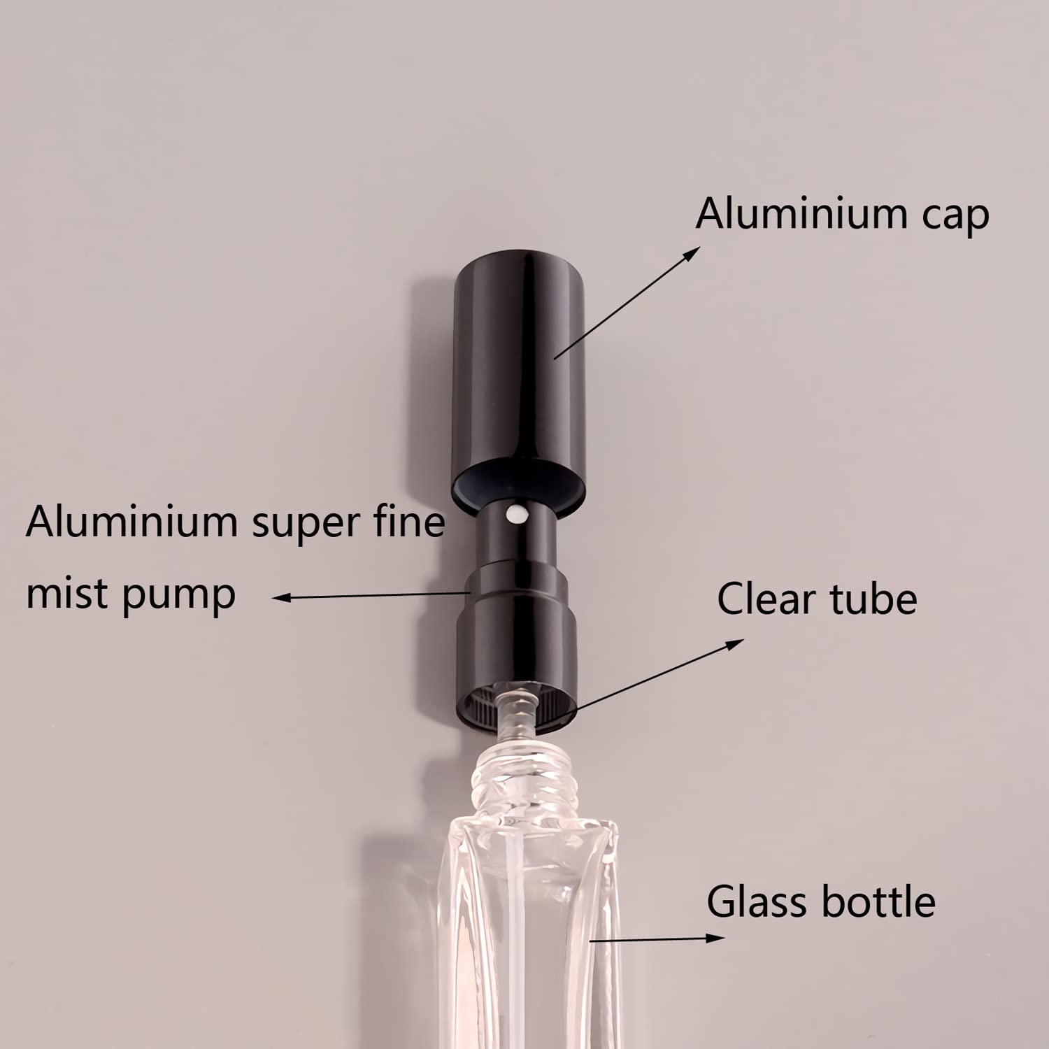 24 Stück, 30ml Transparent Mini Nachfüllbar Parfümzerstäuber Sprühflasche Mit Silber Deckeln Nachfüllbar Sprühflaschen Leer Tragbare Parfüm Sprühflasche