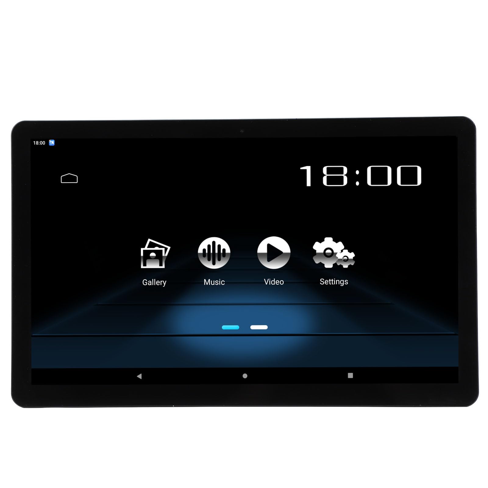 Tablet per poggiatesta 15,6 pollici, schermo IPS 1080p, con rotazione di 90 gradi per Android 11, ideale per autobus, SUV, default