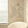 Hosley Ice Hockey Metal Wall Decor 29.25 Inch High... #1
