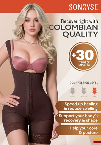 Image of Sonryse Tummy Tuck Compression Garment for Women Fajas Colombianas Reductoras y Moldeadoras Stage 2 Faja