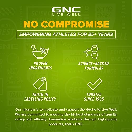 Image of GNC Pro Performance Pre-Workout | 360 gm | 30 Servings | Boosts Energy & Endurance | Improves Focus | Revs Up Recovery | 1.5g L-Arginine | 3.5g Beta-Alanine | 0.2g Caffeine | Green Apple