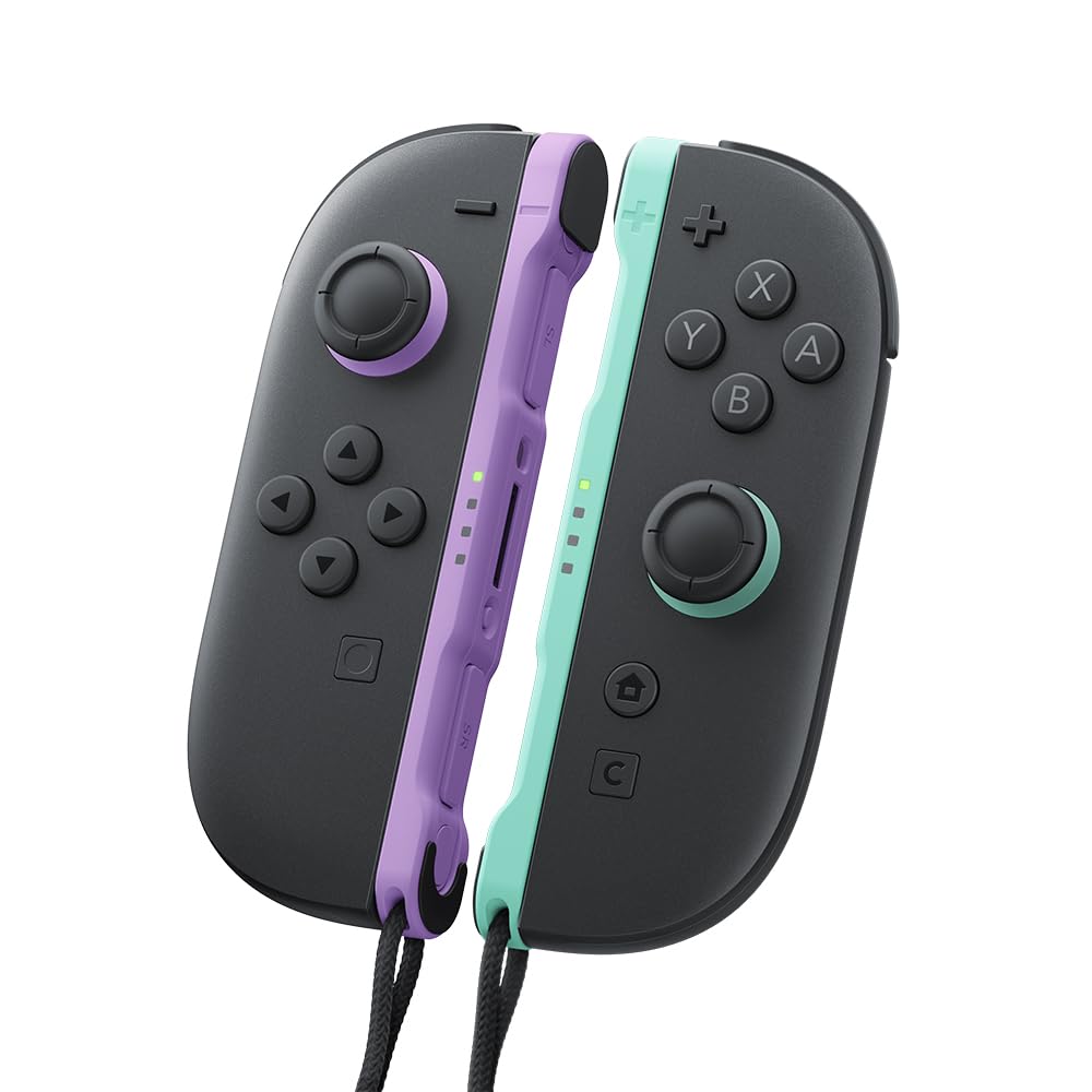 【任天堂純正品】Joy-Con 2 (L) ライトパープル/(R) ライトグリー…