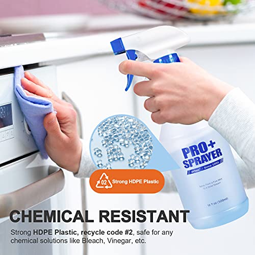 Airbee AB500M4B-USAS2B Plastic Spray Bottles 4 Pack 16 Oz thumb #2