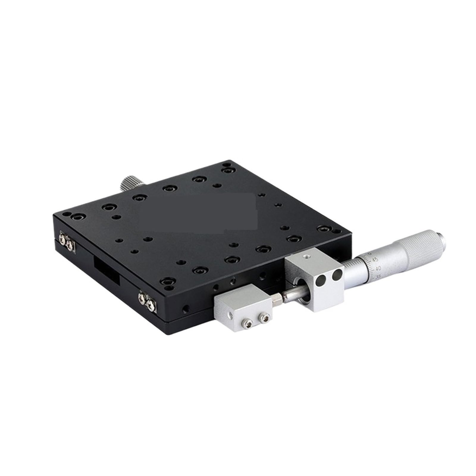 YFBCMXSKG X Axis 125x125mm LX125-L LX125-C LX125-R Trimming Platform Manual Linear Stages Bearing Tuning Sliding Table Cross Rail(LX125-R)