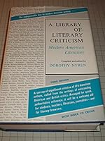 A Library of Literary Criticism: Modern American Literature - Third Edition B001O561FS Book Cover