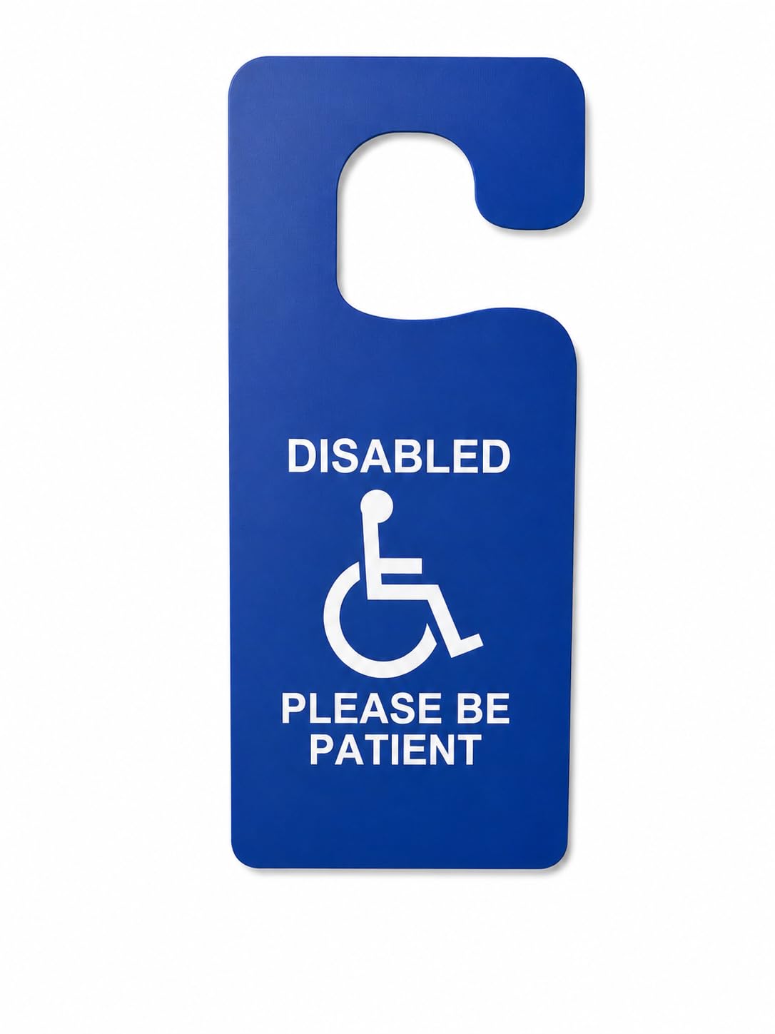 Disabled Car Mirror and Door Hanger 8 x 3.5 inch PVC (5)