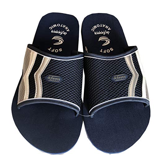 DE FONSECA pantofole ciabatte da uomo con gomma