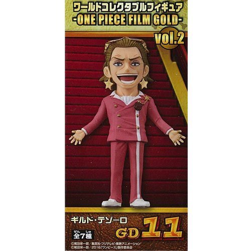 Piece World Collectable Figure ONE PIECE FILM GOLD vol.2 Guild Tesoro single item (prize
