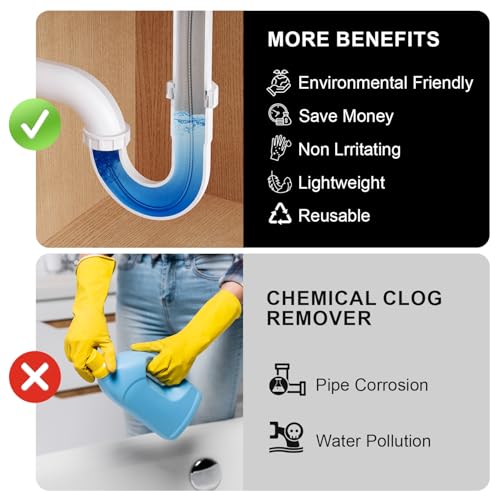 POPULO 20V Cordless Electric Drain Snake, 25Ft Replaceable Cable with 2.0Ah Battery, Extension Tube & Charger, Snake Drain Clog Remover Tool for Toilet, Floor Drain, Sink and Shower 3/4"-2" Pipe
