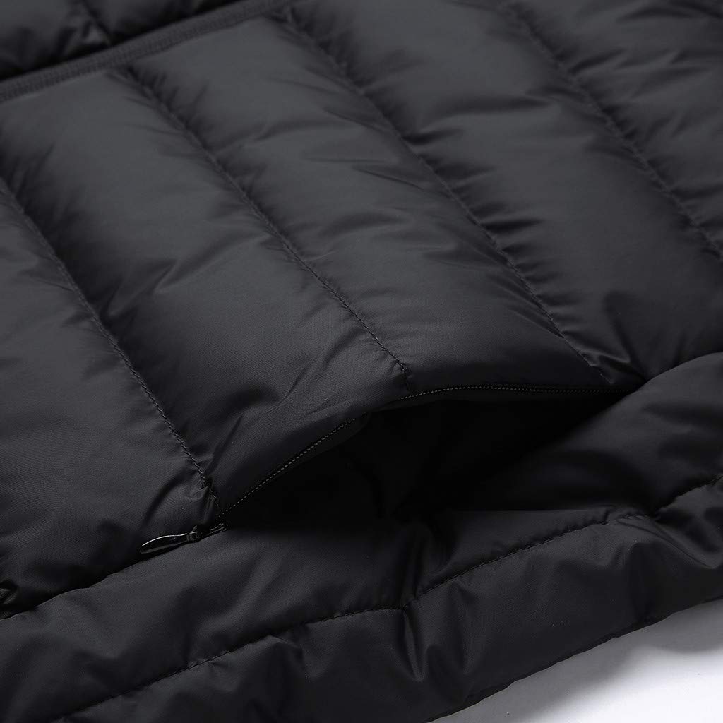 Chaleco calefactable unisex, chaqueta térmica, chaqueta calefactable con carga USB, chaqueta de plumón eléctrica con 8 zonas de calentamiento y 3 niveles de calor, chaqueta de invierno (sin batería