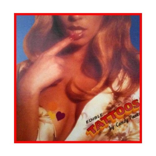 Tattoos Edible Body Stick ONS PRE Assorted Package of Various Shapes