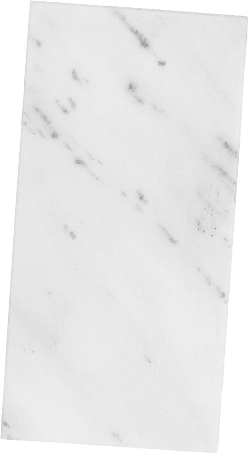 Countertop Tray Decorative Marbling Rectangle Soap Tray for Bathroom Kitchen and Living Room Versatile Storage Organizer for Skincare Cosmetics and Essentials Marble Design