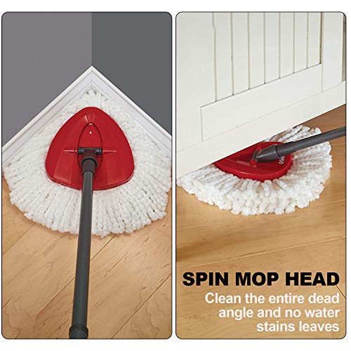 8PACK Spin Mop Replacement Heads, 100% Microfiber Mop Refill, Mop Replacement Heads for O-Ceda Spin Mop - Thumbnail 5