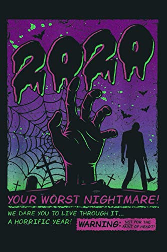 Funny 2020 Halloween Zombie: notebook, notebook journal beautiful , simple, impressive,size 6x9 inches, 114 paperback pages