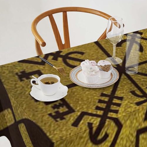Nappe Viking résistante aux taches nappe cuisine durable 55x75 - 3
