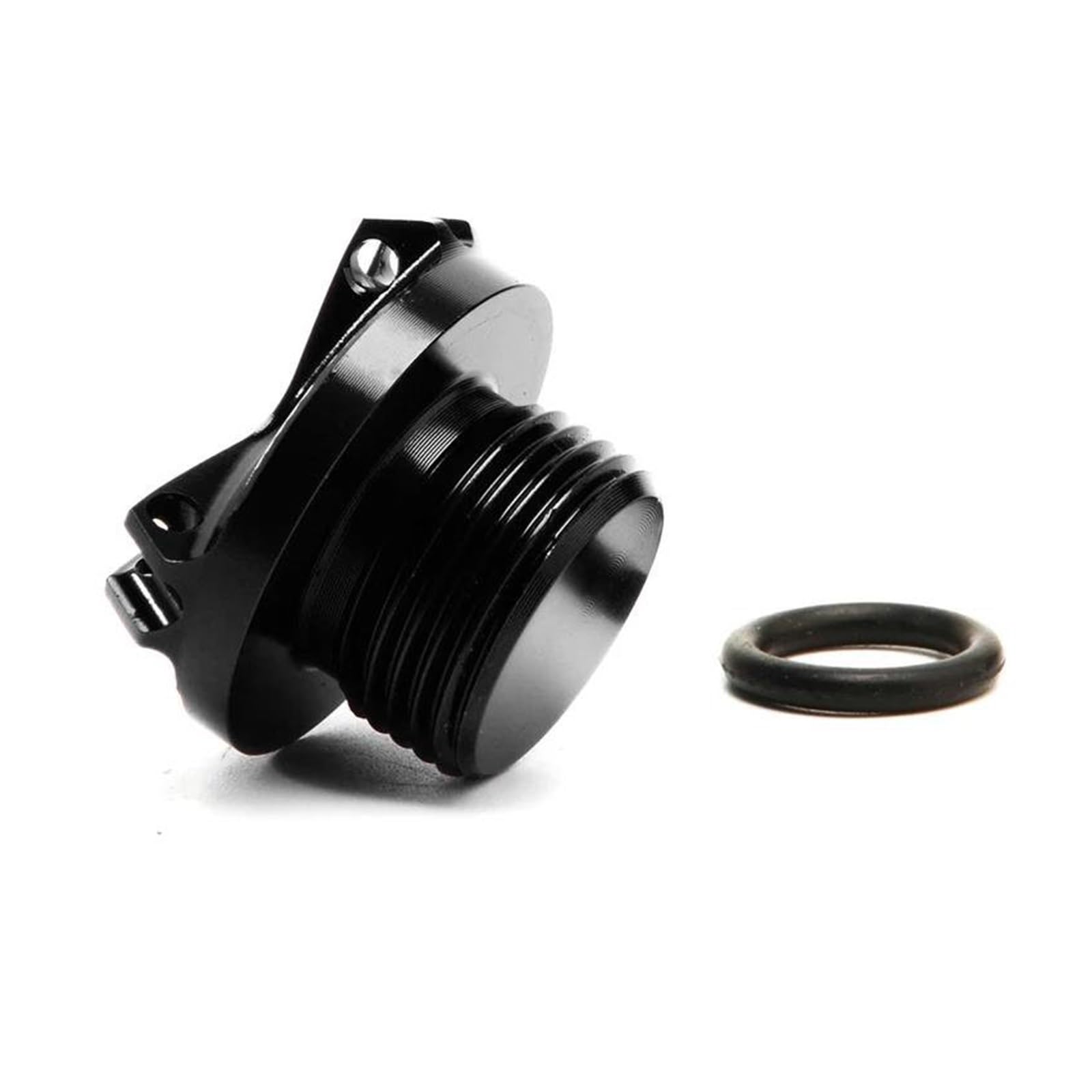Bouchon Remplissage Huile Moto Rouge Aluminium - Pour Suzuki Bandit 400 à 1250 - Style Racing - 8
