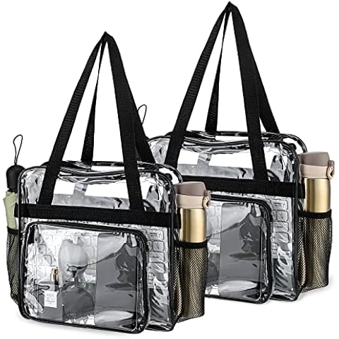 Silkfly Clear Tote Bag for Stadiums Cover