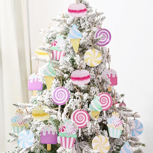 Whimsical Candyland Christmas Ornaments: A Sweet Delight for Festive Decor