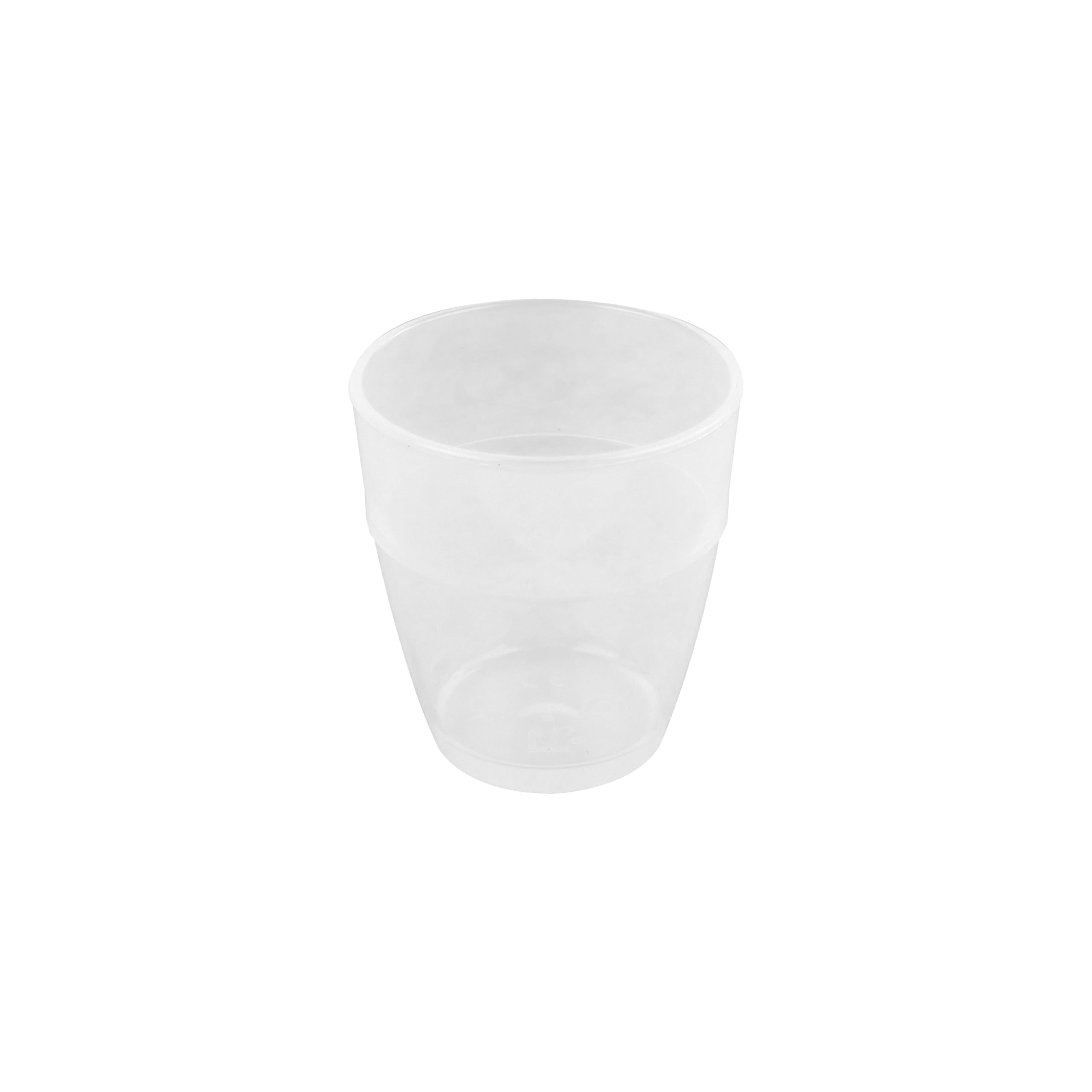 PacknWood Reppoly Vaso PP Reutilizable Apilable Transparente 88ml - 72 Uds | 5.5x3.5x6 cm, Hostelería Catering Eventos, Ref 294GIGPP80