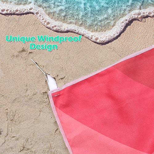AGPTEK Telo da Mare Microfibia per la Spiaggia