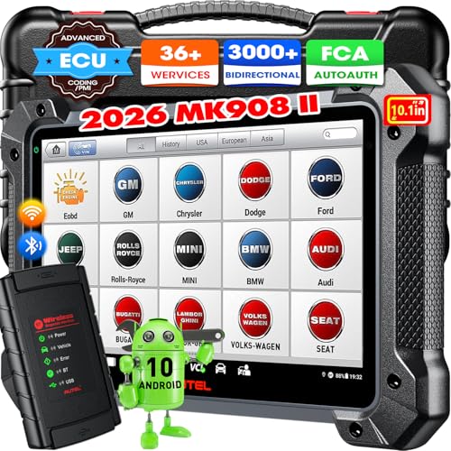 Autel MaxiCOM MK908 II Scanner: 2026 Up of MS906 PRO