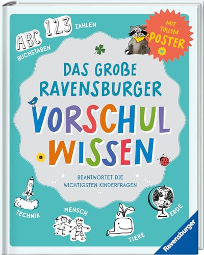 Das große Ravensburger Vorschulwissen beantwortet Fragen von Kindern im...