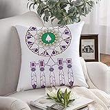 Dimensions : Nos housses de coussin décoratives 45 x 45 cm sont dotées d'une fermeture éclair. Coussin non inclus.