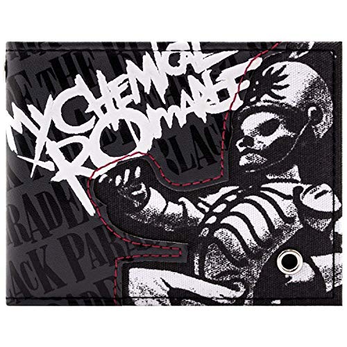 Preisvergleich Produktbild My Chemical Romance Black Parade Rock Grau Portemonnaie Geldbörse