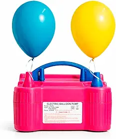 Inflador Compressor Bomba Elétrico Encher Balão Bexiga Festa 110V