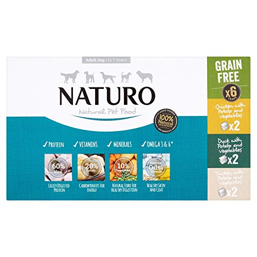 Naturo Adult Dog Grain Free, 6 x 400g