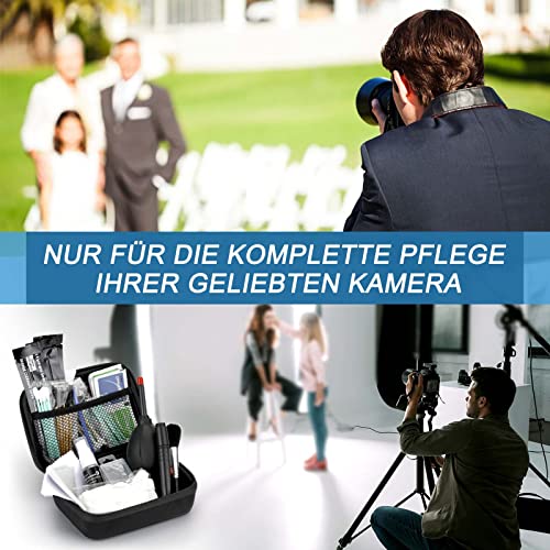 Ezilif Kamera Reinigungsset, Objektiv Reinigungsset mit 17 Stück, Kamera Zubehör mit Wasserdichtem Lens Cleaning Kit für… – Bild 8