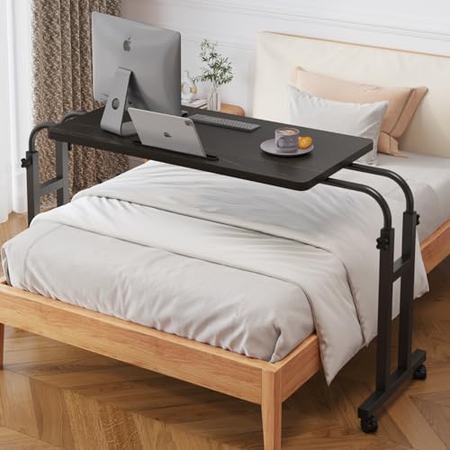 image for TigerDad Mobile Over The Bed and Recliner Table - Adjustable Height & 