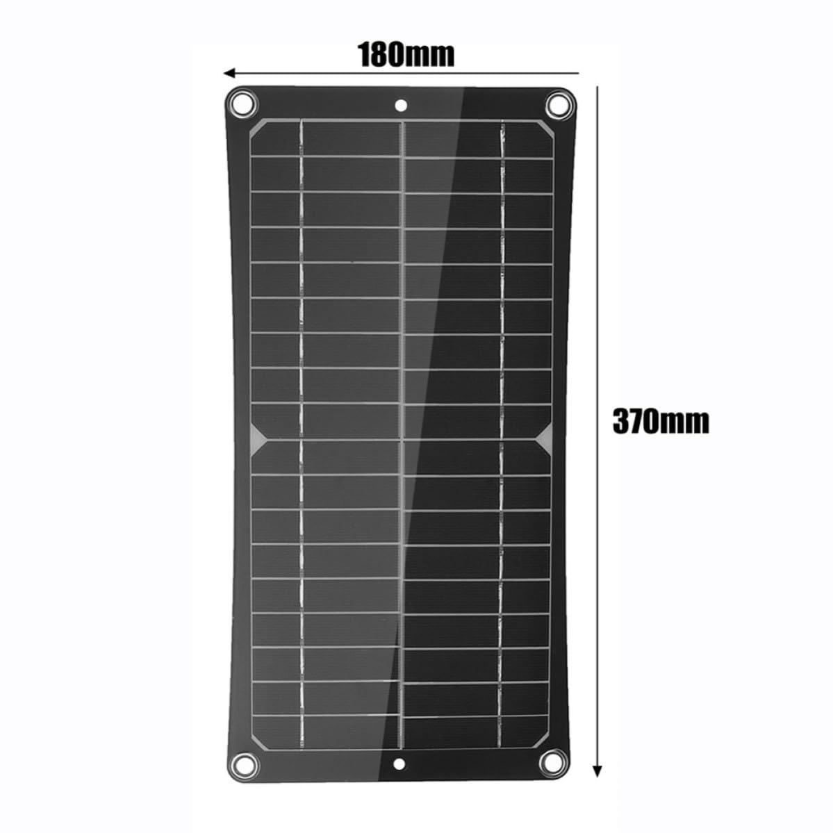 Pannello Solare Monocristallino 50w 18v Controller per Bici