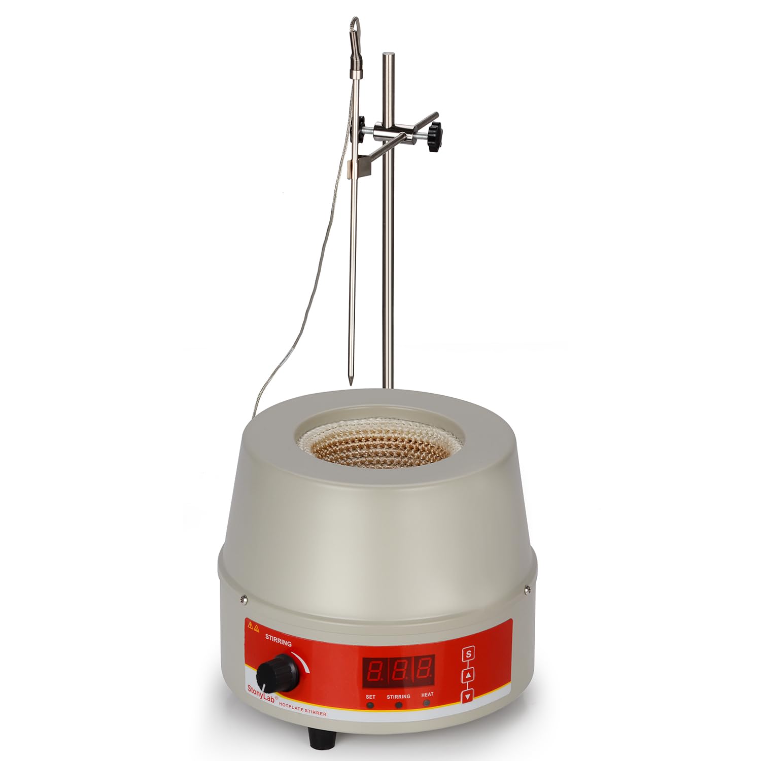 Stonylab Electric Stirring Heating Mantle - Precise Temperature Control -1