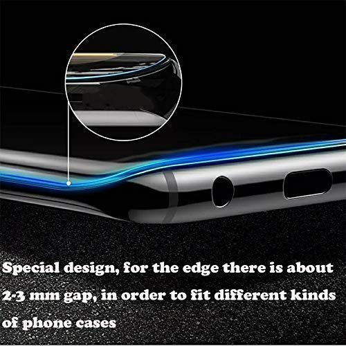 Image of Matte Glass Find X2 Full Edge To Edge UV Tempered Glass Screen Protector full screen coverage with uv light And UV Glue, Curved Temper (Matte UV Glass)