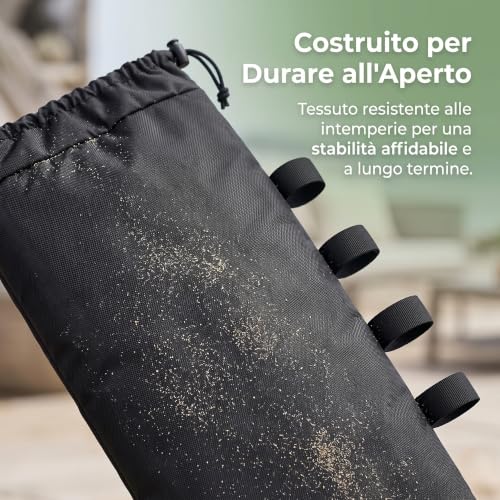 Bolsas de peso para tiendas de campaña que evitan vuelcos por viento 4