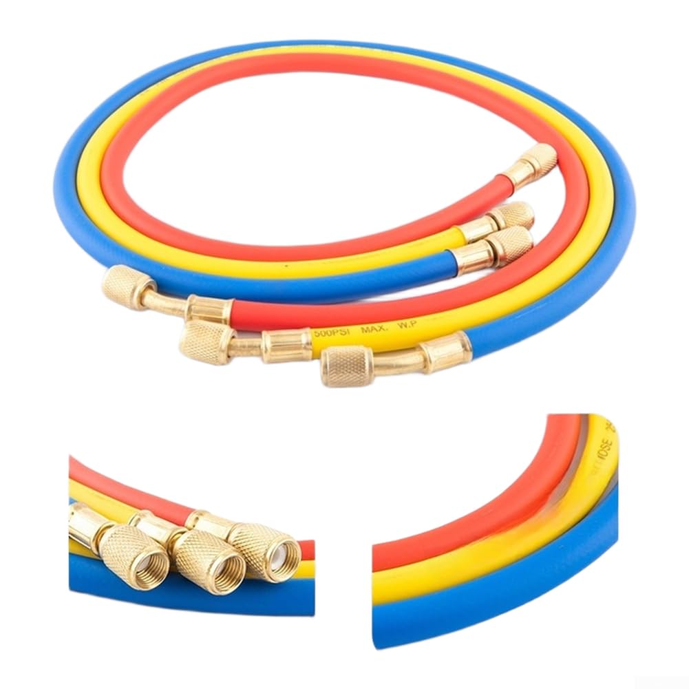 Ensemble de manomètres de collecteur 3 voies R134a Kit d'outils CVC 500 PSI