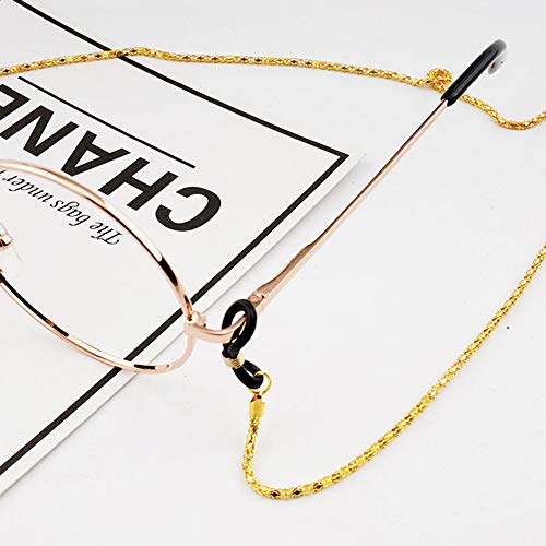 image for Ruwado 16 Pcs Eyeglasses Chain Ends Anti Slip Silicone Spring Rubber C