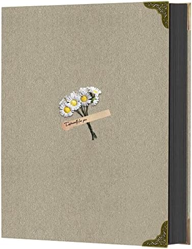 Photo Album Scrapbook, Wooolken 8.5 x 11 Inch Hardcover DIY Scrapbook with Scrapbooking Kits 80 Pages Scrapbook Album for Kids Lover Holiday Gifts