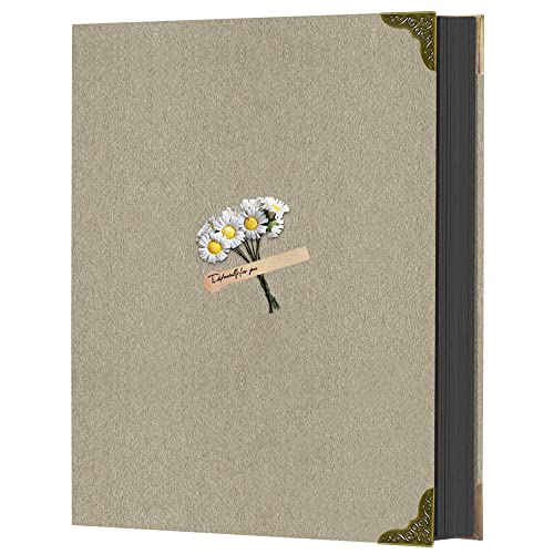 Photo Album Scrapbook, Wooolken 8.5 X 11 Inch Hardcover Diy Scrapbook With Scrapbooking Kits 80 Pages Scrapbook Album For Kids Lover Holiday Gifts #TOP1