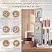 Vinyl Floor Repair Kit with Heat Pen - 6 Colors Hardwood Floor Wax Wood Furniture Marker Laminate Repair Kit Cover Scratches, Stains,Cracks, Holes for Doors, Cabinets, Table, Floors